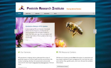 pesticideresearch.com screenshot