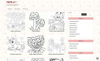 pepe.lt screenshot