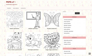 pepe.lt screenshot