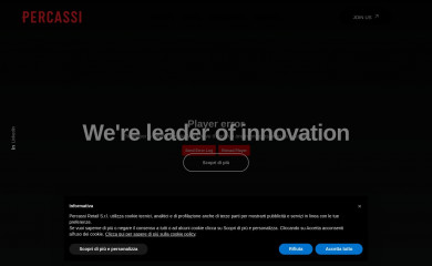 percassi.com screenshot