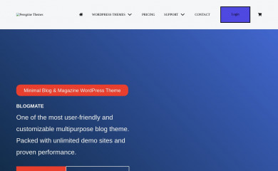 https://peregrine-themes.com/blogmate/ screenshot