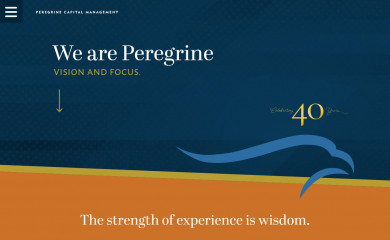 peregrine.com screenshot