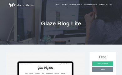 Glaze Blog Lite screenshot