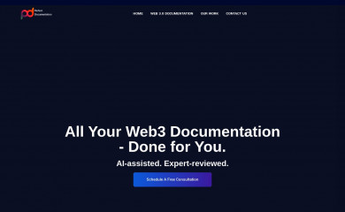 perfectdocumentation.com screenshot
