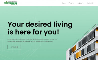 perfectlivingbd.com screenshot