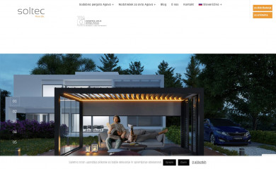 pergola-agava.si screenshot