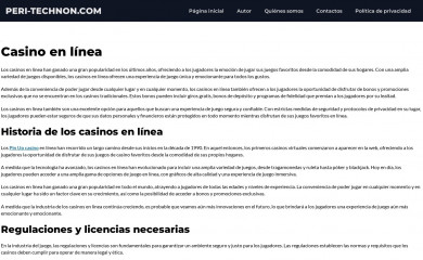 peri-technon.com screenshot