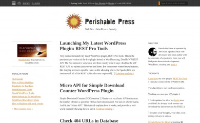 perishablepress.com screenshot