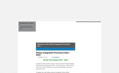perleyschool.net screenshot