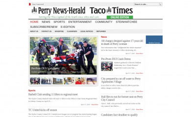 perrynewspapers.com screenshot