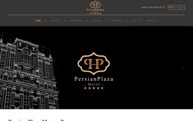 http://persianplazahotel.com screenshot