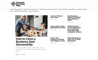 personalbrandingblog.com screenshot