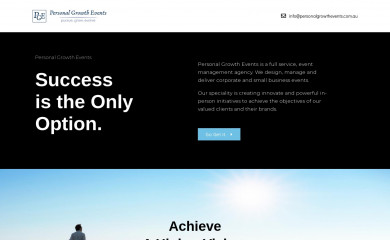 personalgrowthevents.com.au screenshot