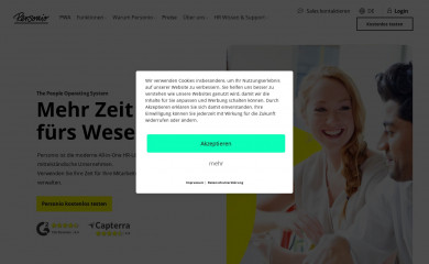 http://personio.de screenshot