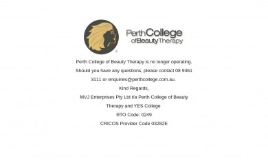 perthcollege.com.au screenshot
