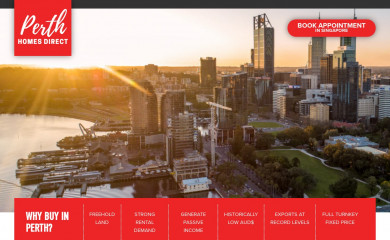 perthhomesdirect.com.au screenshot