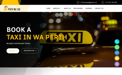 perthwataxi.com screenshot