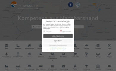 perwanger-wirtschaft.at screenshot
