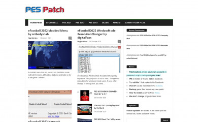 pes-patch.com screenshot
