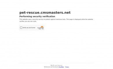 http://pet-rescue.cmsmasters.net/ screenshot