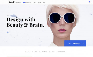 petal.aislinthemes.com screenshot