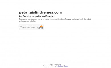 Petal Child Theme screenshot