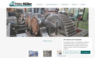 peter-mueller-sulzberg.de screenshot