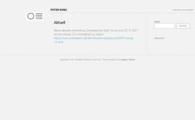 peter-kunz.com screenshot