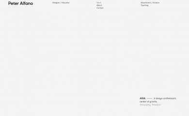 peteralfano.com screenshot