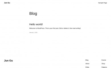 petergu.net screenshot