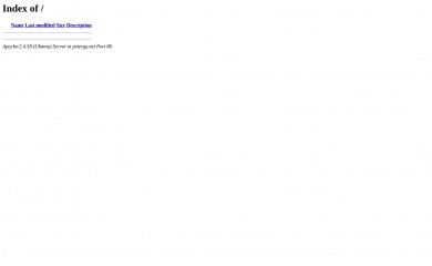 petergu.net screenshot