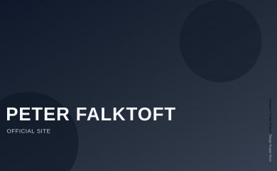 peterfalktoft.dk screenshot