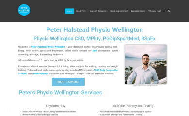 peterhphysio.nz screenshot