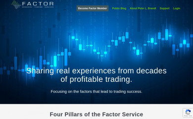 peterlbrandt.com screenshot