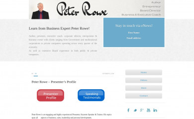 peterrowe.com screenshot