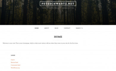 peteschwartz.net screenshot
