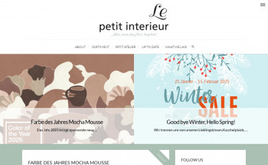 petitinterieur.at screenshot