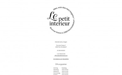petitinterieur.at screenshot