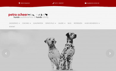 petra-scheer.de screenshot