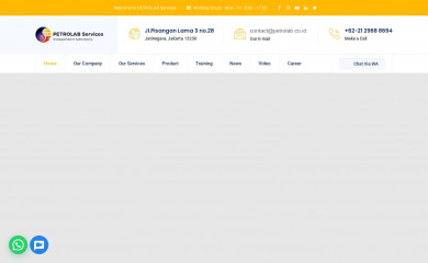 petrolab.co.id screenshot