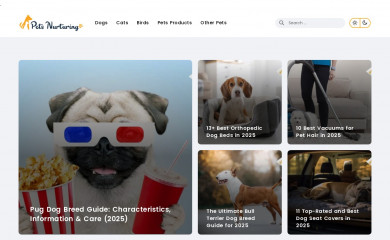 petsnurturing.com screenshot