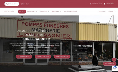 pf-sagnier.com screenshot