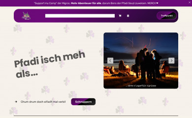 pfadiseuzi.ch screenshot