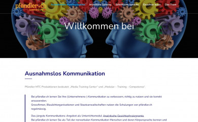 pfaendler.ch screenshot
