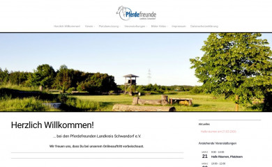 pferdefreunde-schwandorf.de screenshot