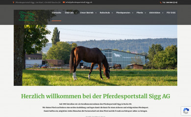 pferdesportstall-sigg.ch screenshot