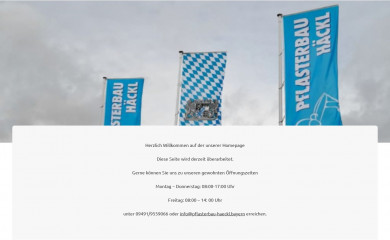 pflasterbau-haeckl.de screenshot