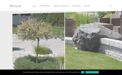 pflastersteine-kogler.at screenshot