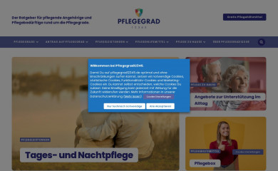 pflegegrad12345.de screenshot