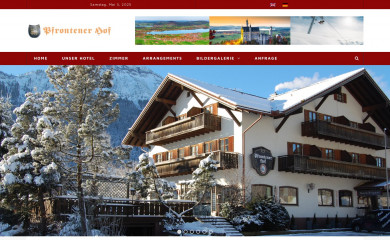 pfrontener-hof.de screenshot